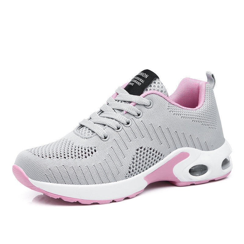 Women's Air Cushion Flying Woven Shoes