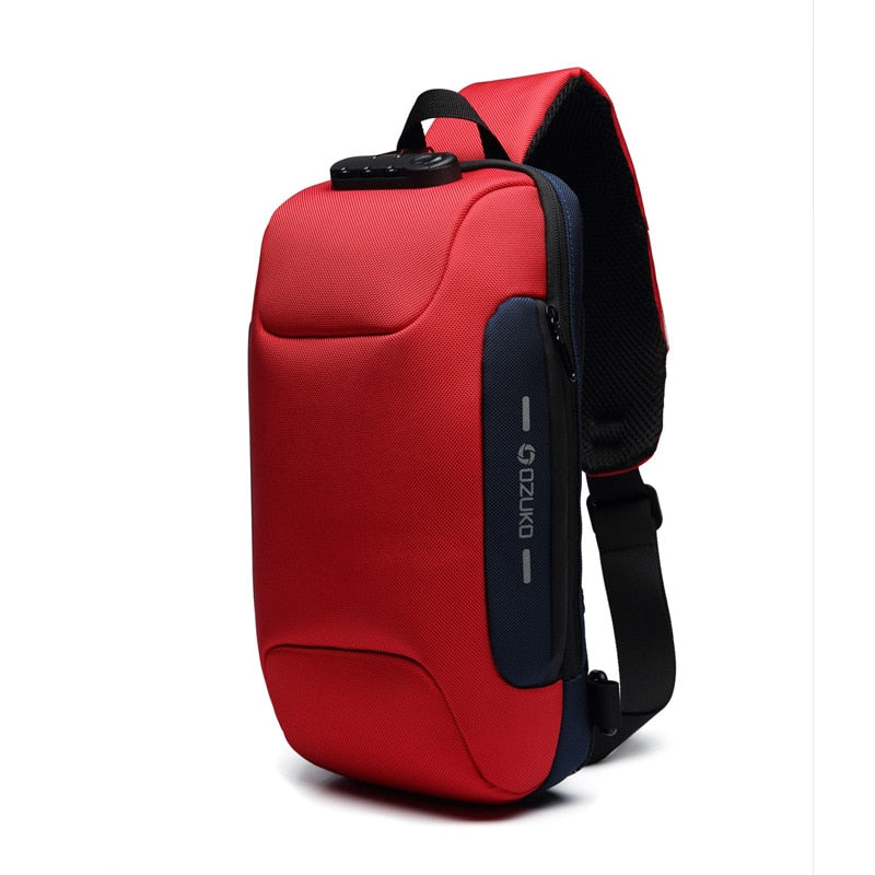 Multifunctional Anti-Theft Waterproof Chest Shoulder Bag