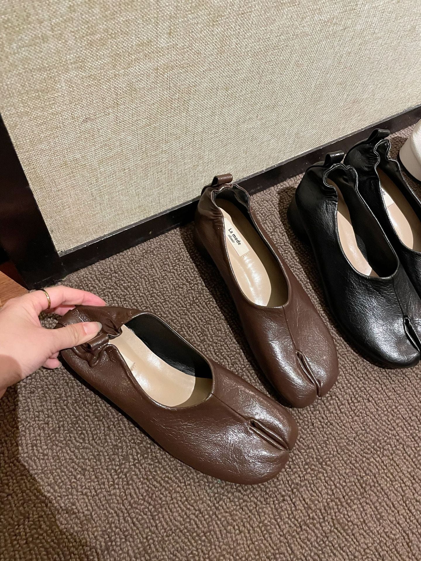Women's Split-toe Trotter Horseshoe Heels