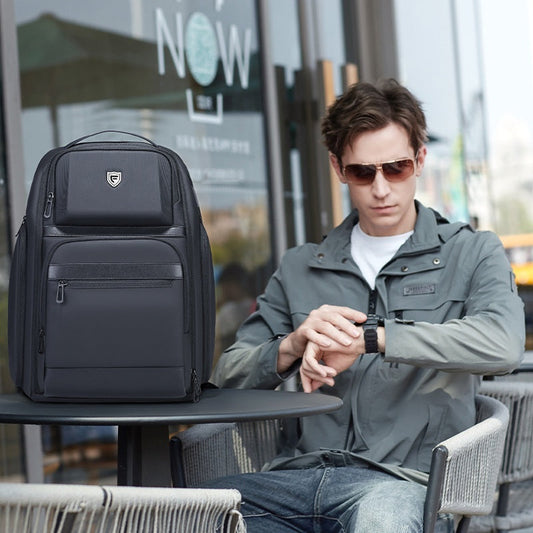 Unisex Business Casual Large Capacity Scalable Laptop Backpack Backpack