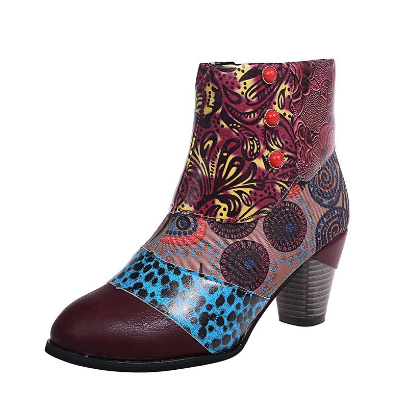 Women's Bohemian Martin Boots National Style
