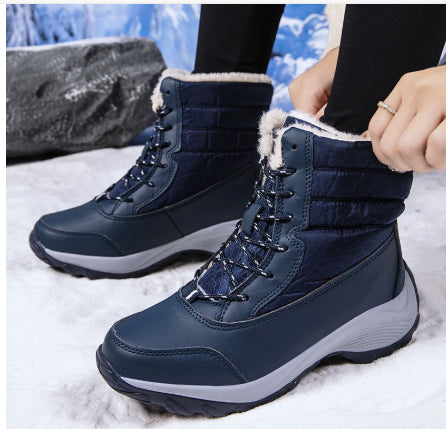 Women's Waterproof Cotton Snow Boots