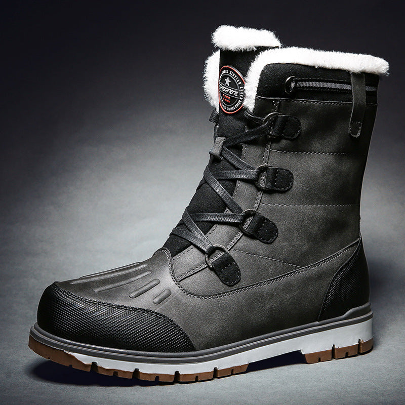 Men's Waterproof Warm Snow Boots