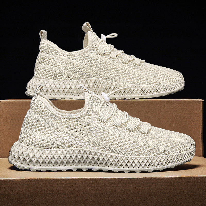 Hollow Sole Mesh Casual Sneakers