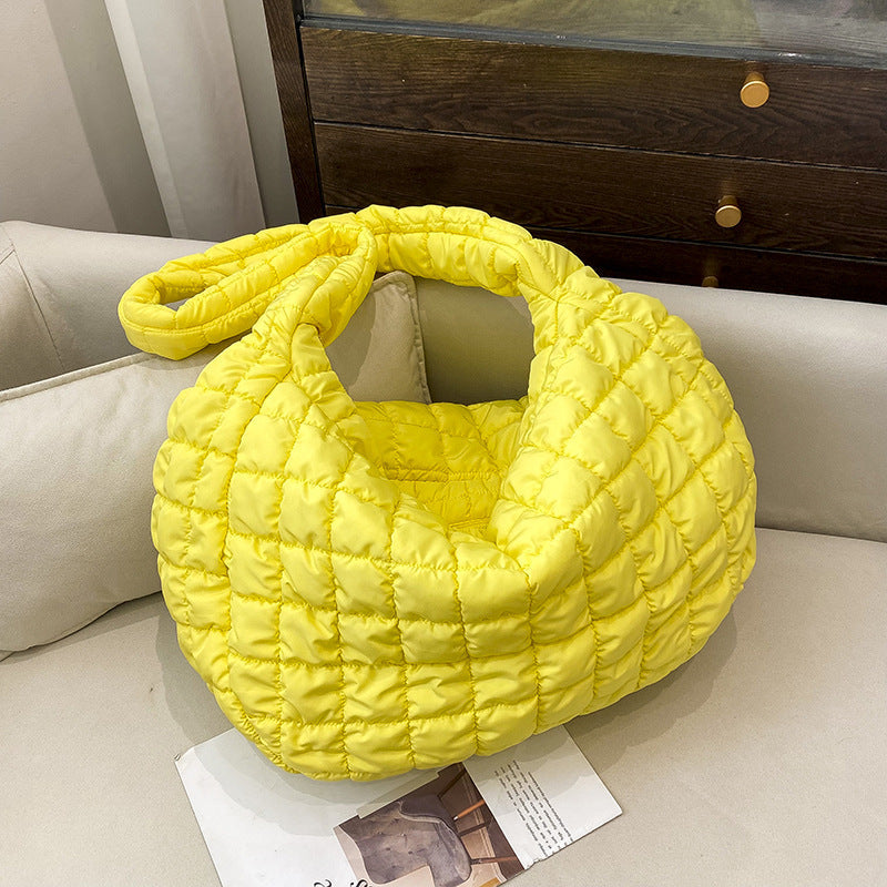 Down Jacket Shoulder Messenger Bag Travel Bag