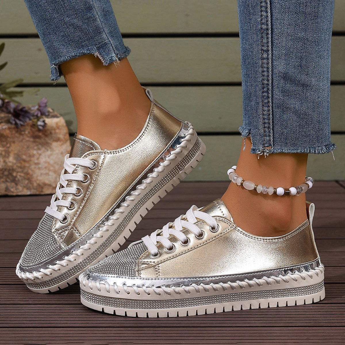Women's Chunky Sole Sneakers