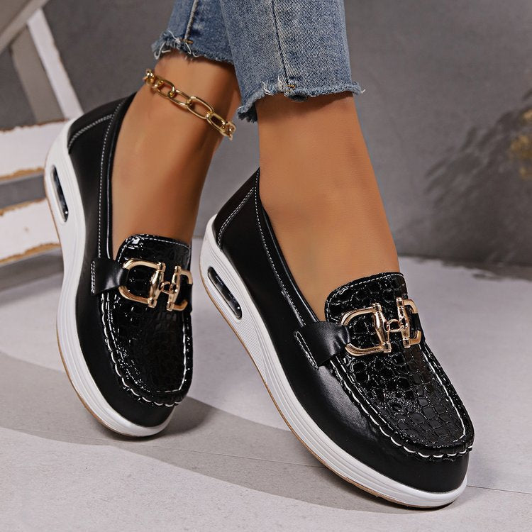 Women's Fly-kit Mesh Casual Heels
