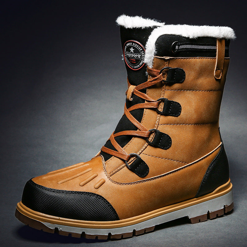 Men's Waterproof Warm Snow Boots