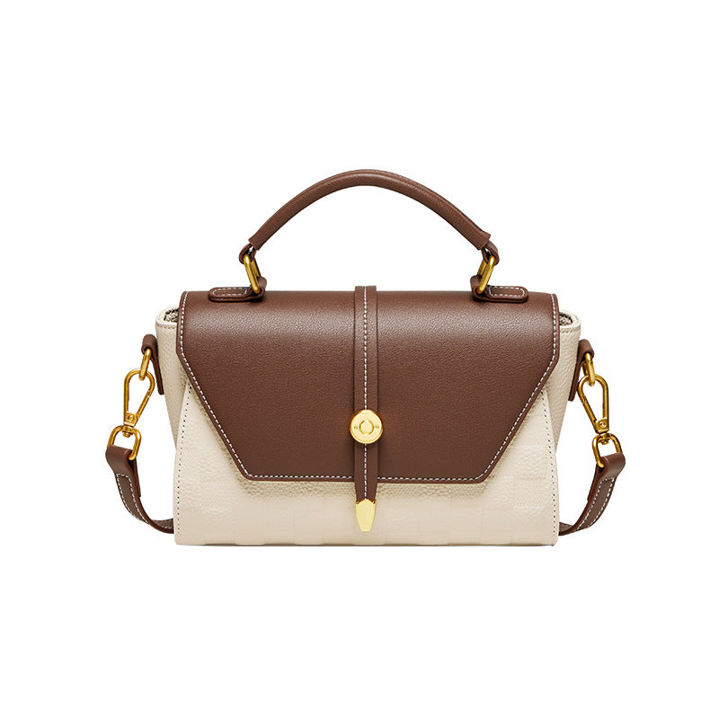 Light Luxury Premium Handbag Genuine Leather Crossbody Travel Crossbody Bag