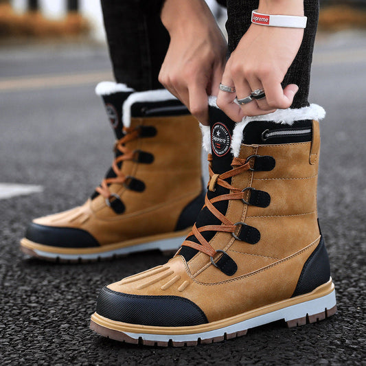 Men's Waterproof Warm Snow Boots