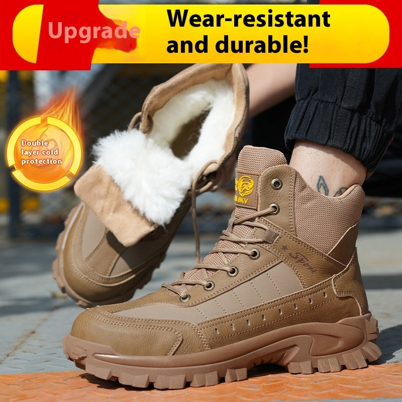 Men's Wool Protective Mid-Top Shoes