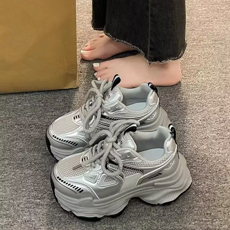 Platform Mesh Elevator Shoes
