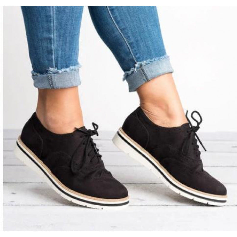 Women's Retro British-style Casual Shoes