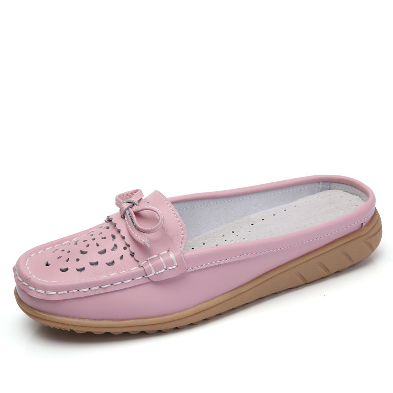 Women's Hollow-Out Slip-On Sandals