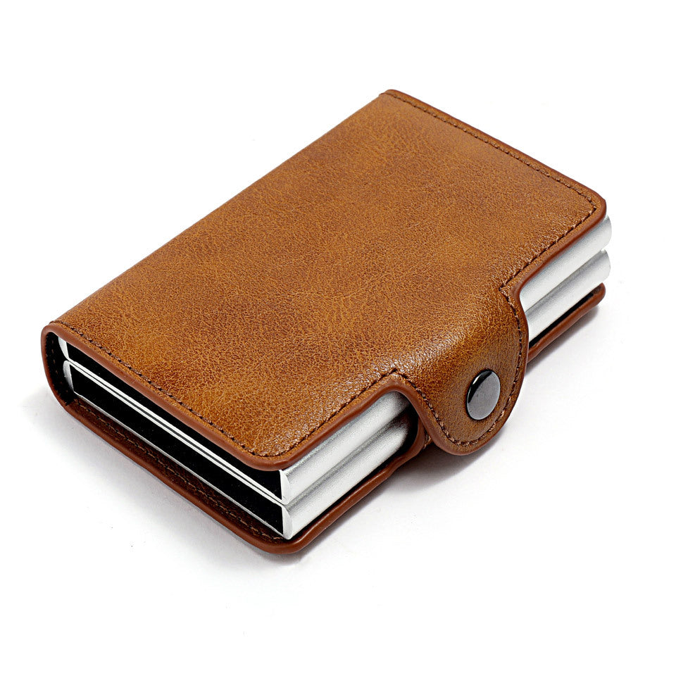 Aluminum PU Card Wallet