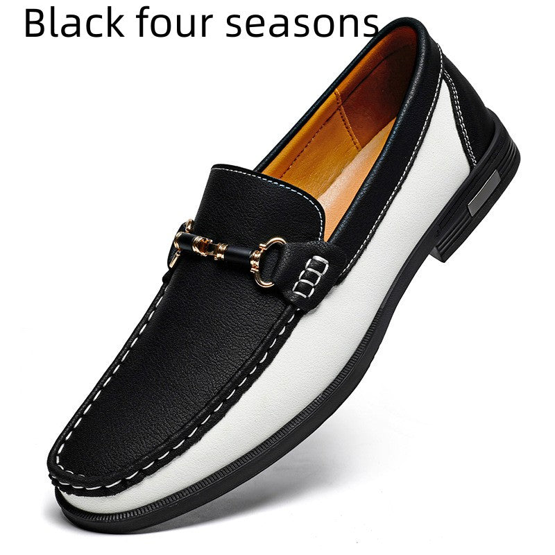 Men's Genuine Leather Moccasins Shoes