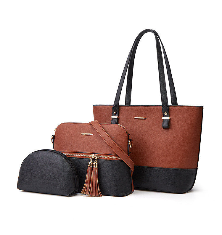 Women's Atmospheric Three-Piece Travel Bag Set