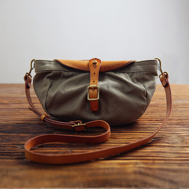 Men's Military Canvas Shoulder Bag
