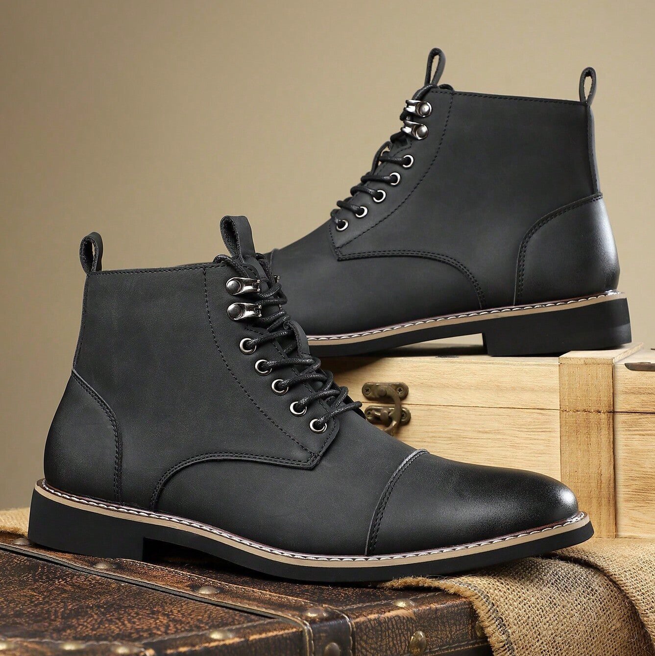 Men's Business Casual Martin Boots