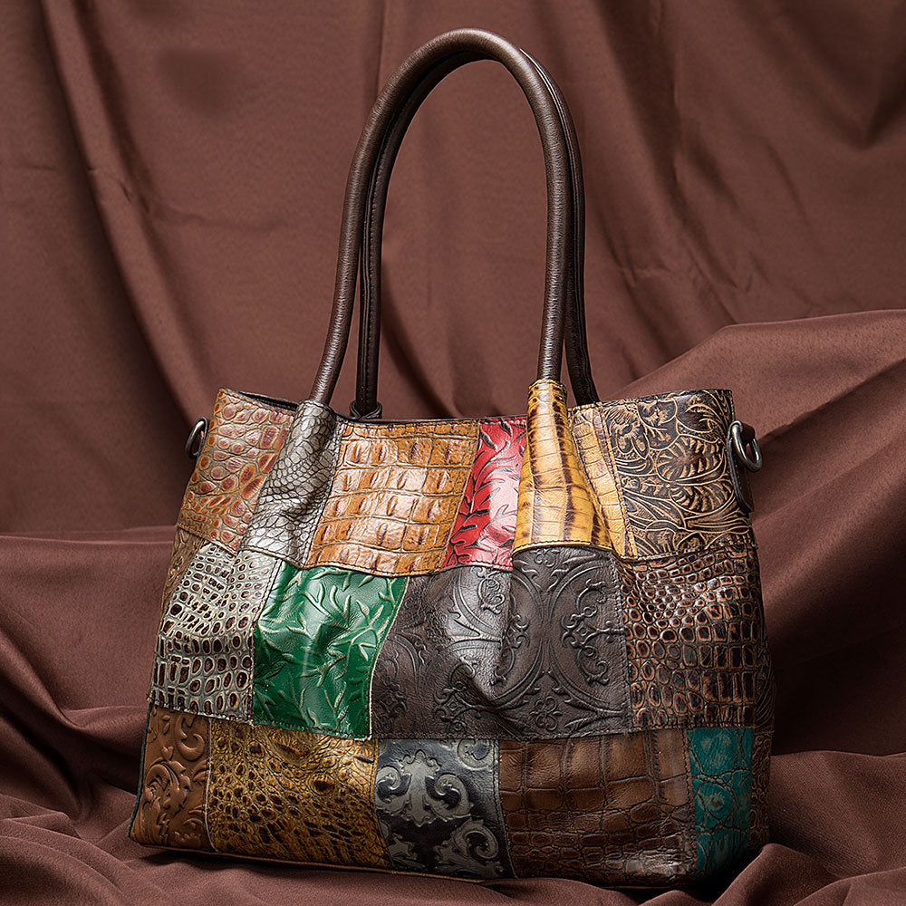 Women's Patchwork Travel Bag