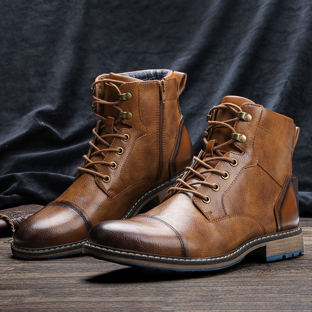Men's Fashion High Top Vintage Martin Boots