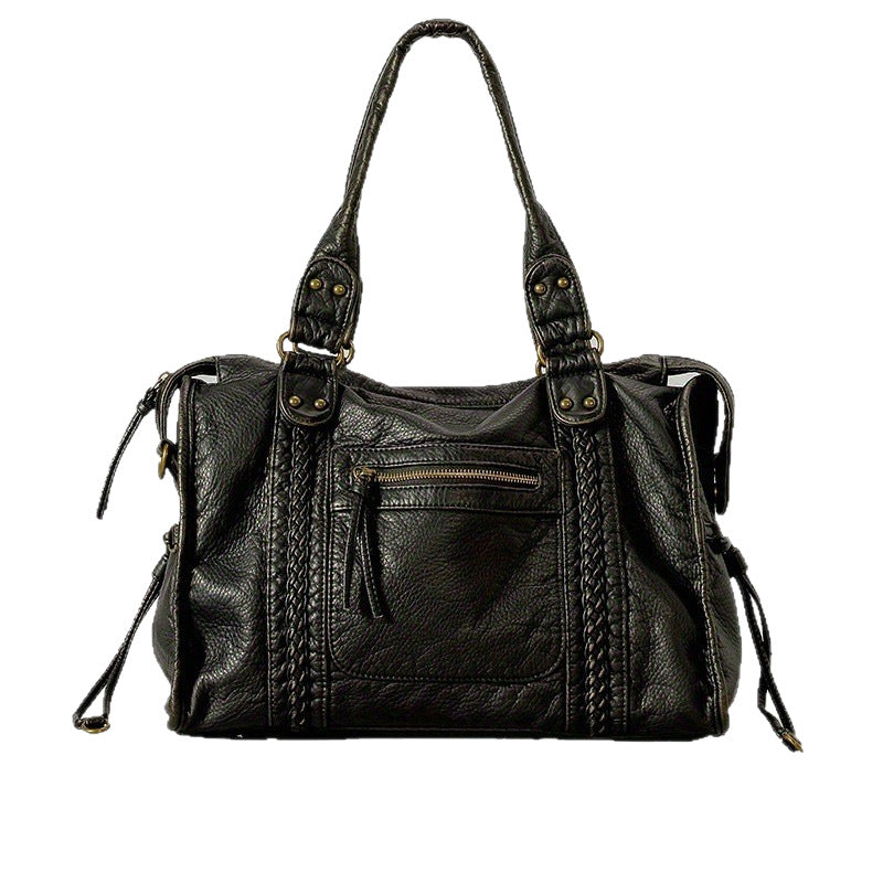 Women's French Retro Motorcycle Travel Bag