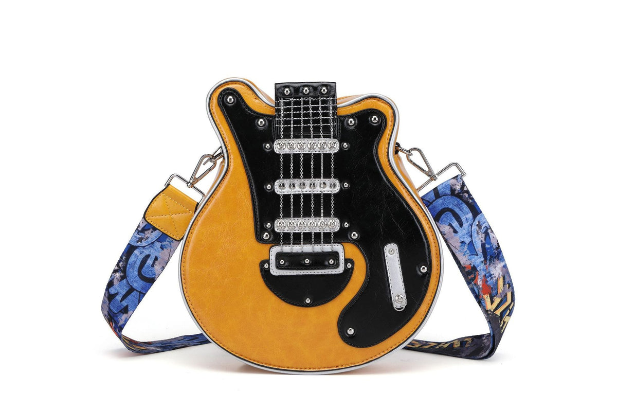 Women's Personalized Guitar Messenger Bag