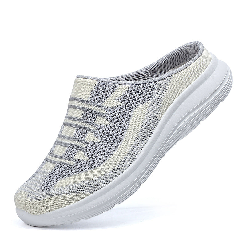 Women's Knit Slip-On Slippers