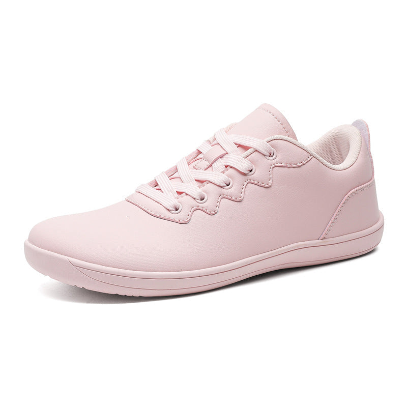 Low-Top Lace-Up Casual Sneakers