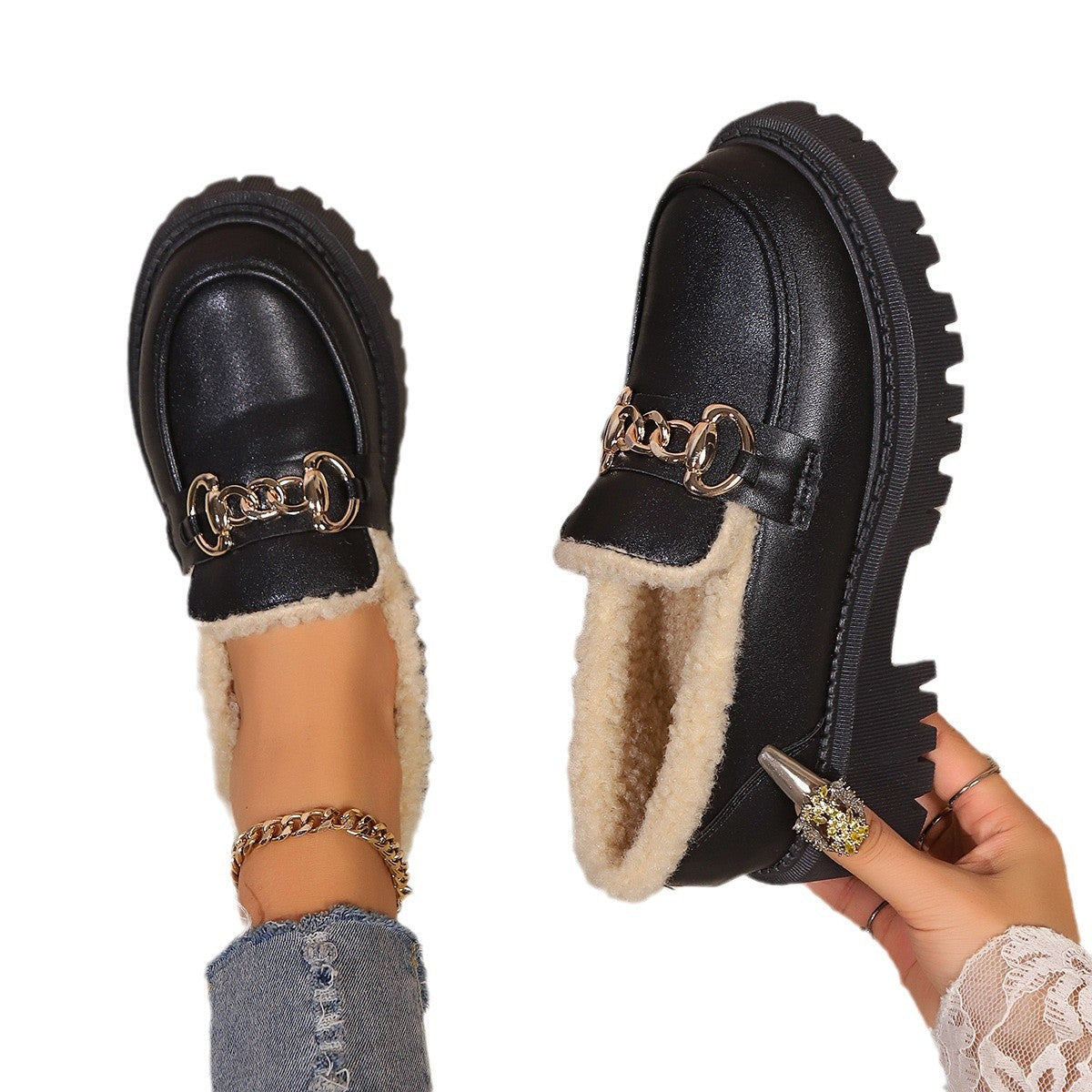 Women's British Suede Shoes
