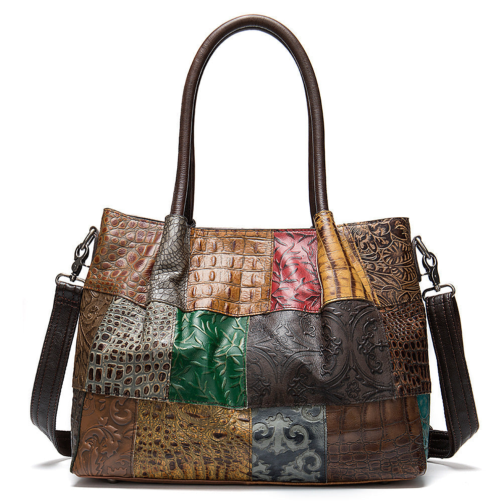 Women's Patchwork Travel Bag