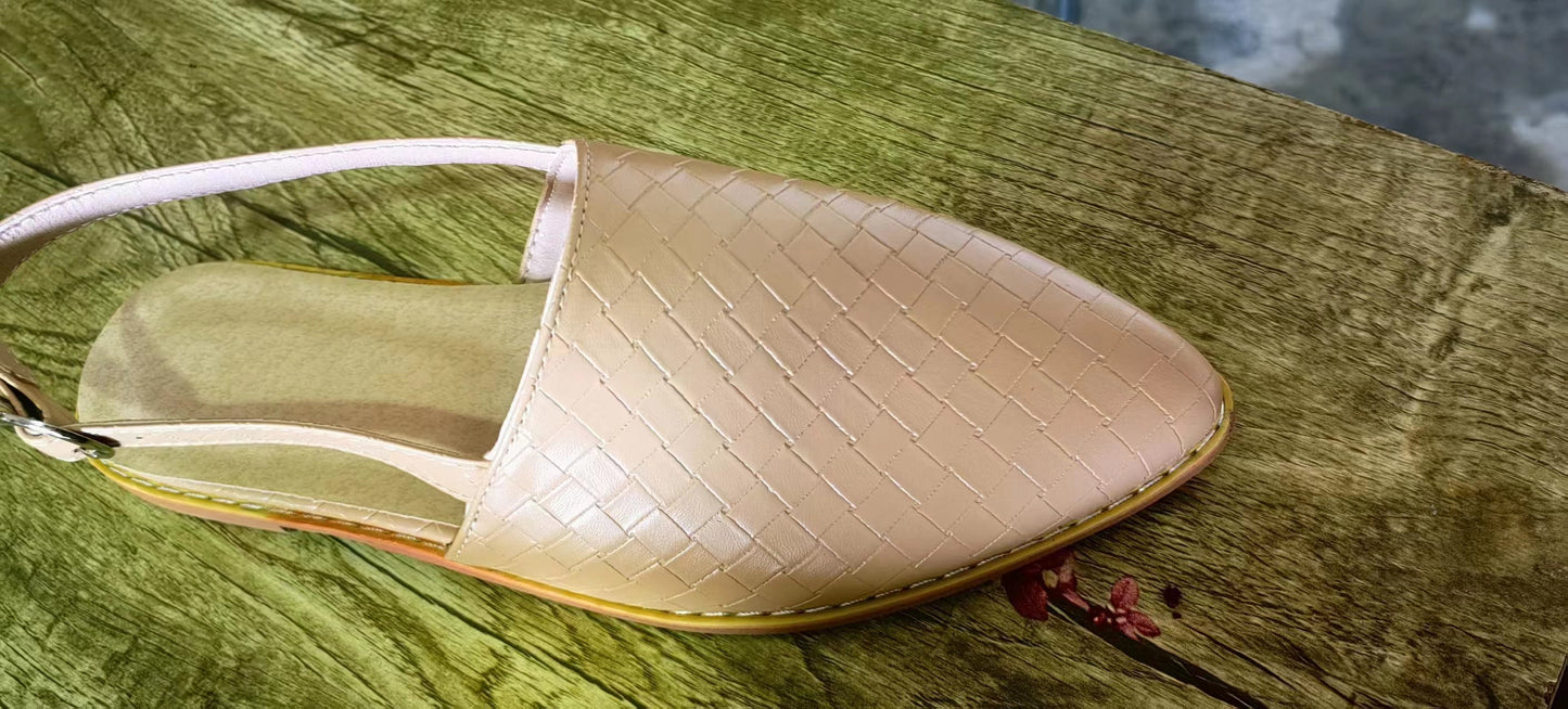 Unisex European And American Baotou Flat Loafers With
