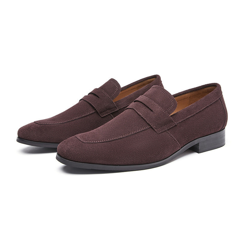 Men's Slip-on Japanese Style Suede Shoes