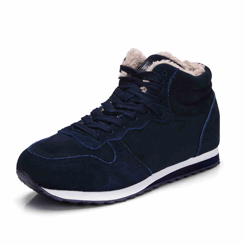 Velvet Non-slip Student Sports Cotton Shoes