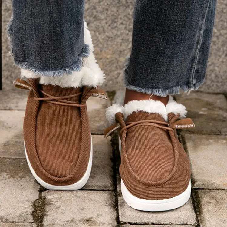 Women's Flat Warm Cotton Shoes