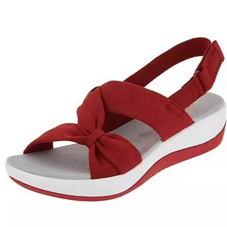 Simple Fish Mouth Trifle Sole Sandals