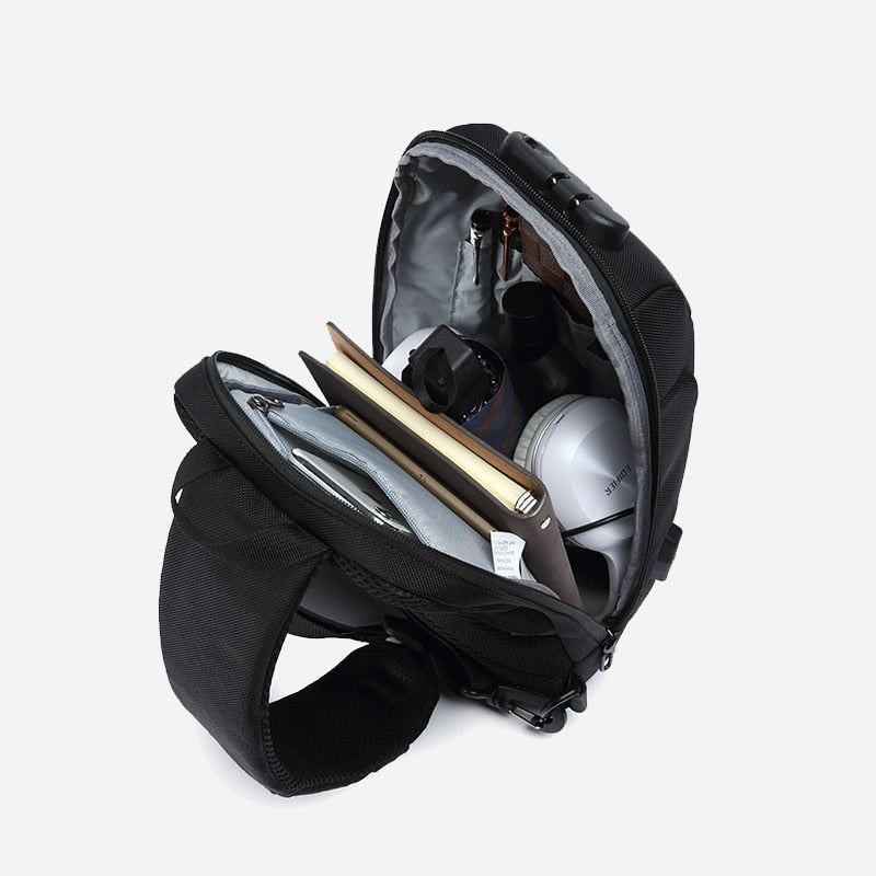 Multifunctional Anti-Theft Waterproof Chest Shoulder Bag