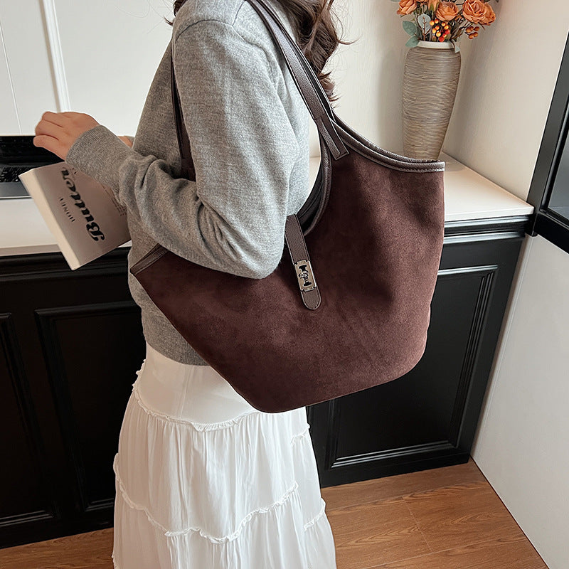 Women's Frosted Vintage Tote Bag Crossbody Bag