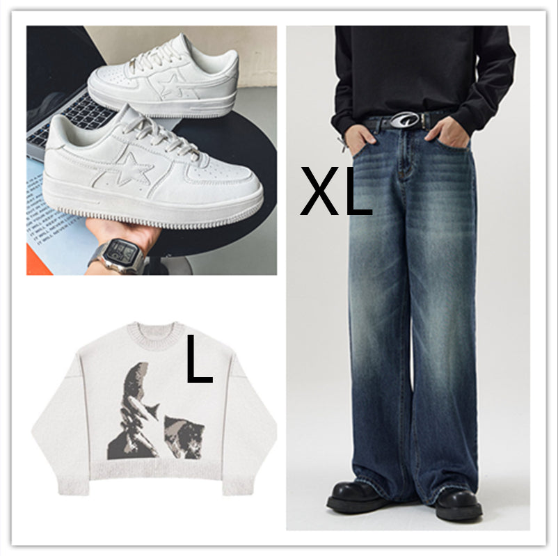Men's Thick Soled Casual Sneakers