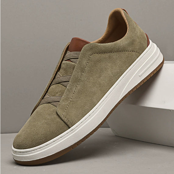 Men's Leather Breathable Sneakers