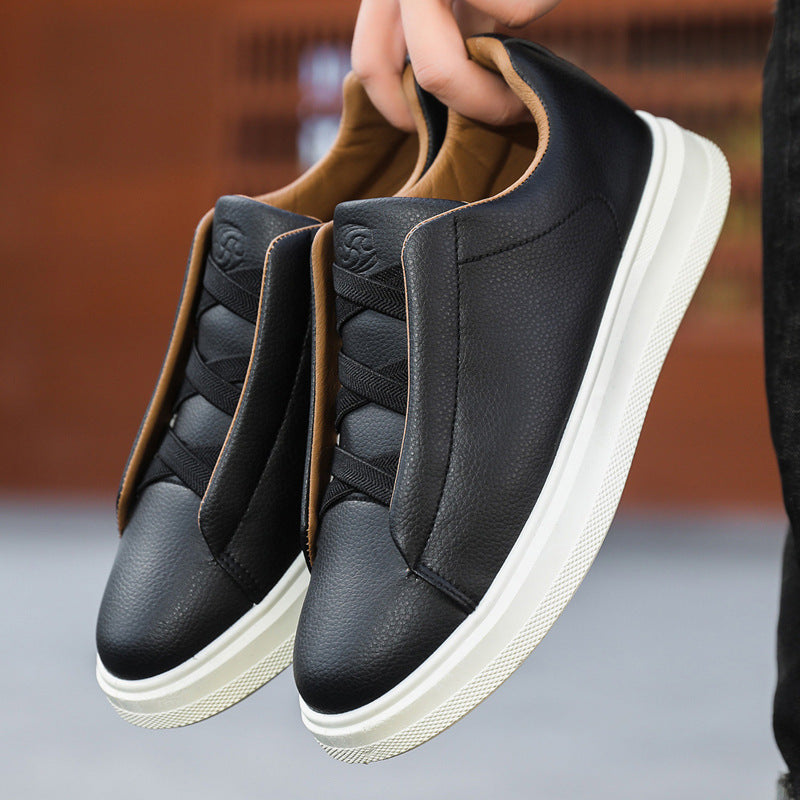 Men's Leather Breathable Sneakers