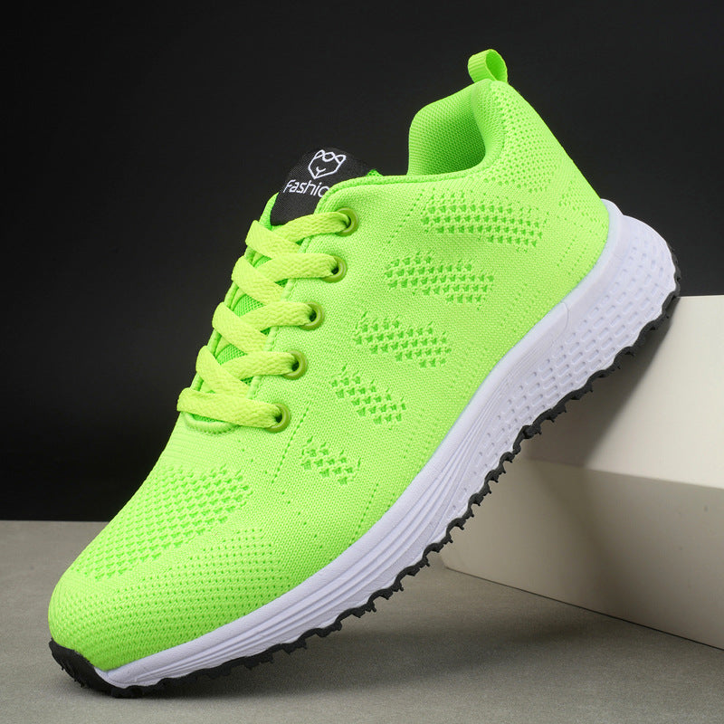 Women's Mesh Lace-Up Sneakers