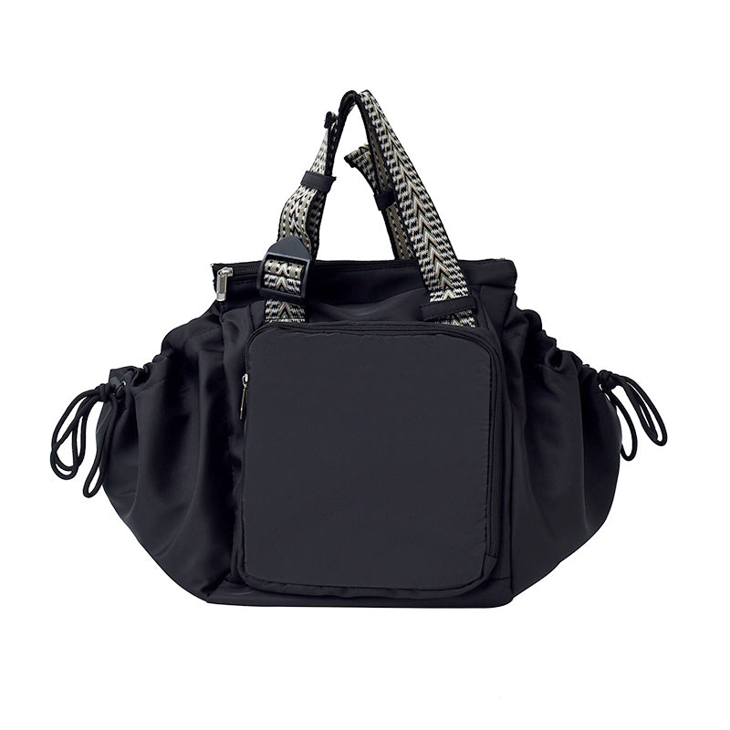 Nylon Fabric Large Capacity Travel Tote Handbag