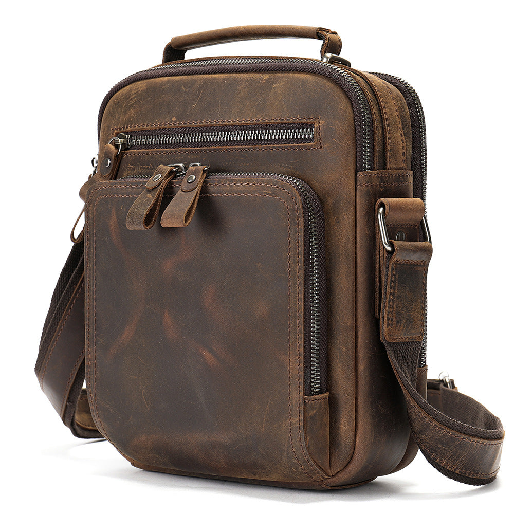 Leather Retro Shoulder Messenger Bag