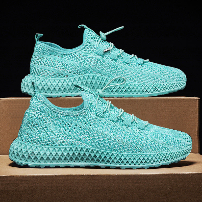 Hollow Sole Mesh Casual Sneakers