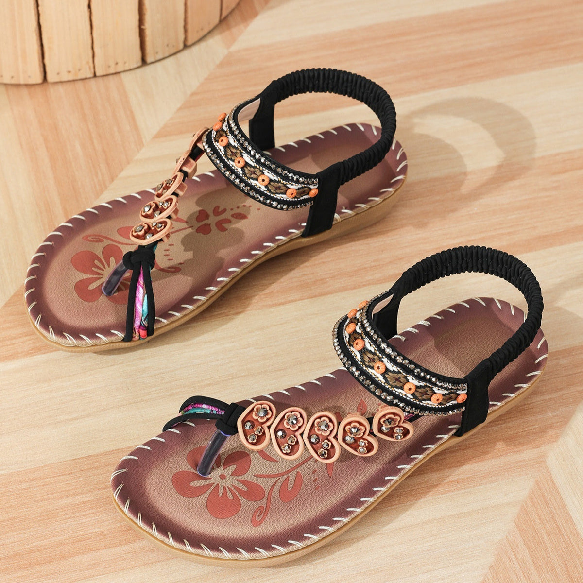 Women's Bohemian Beach Flat Sandals