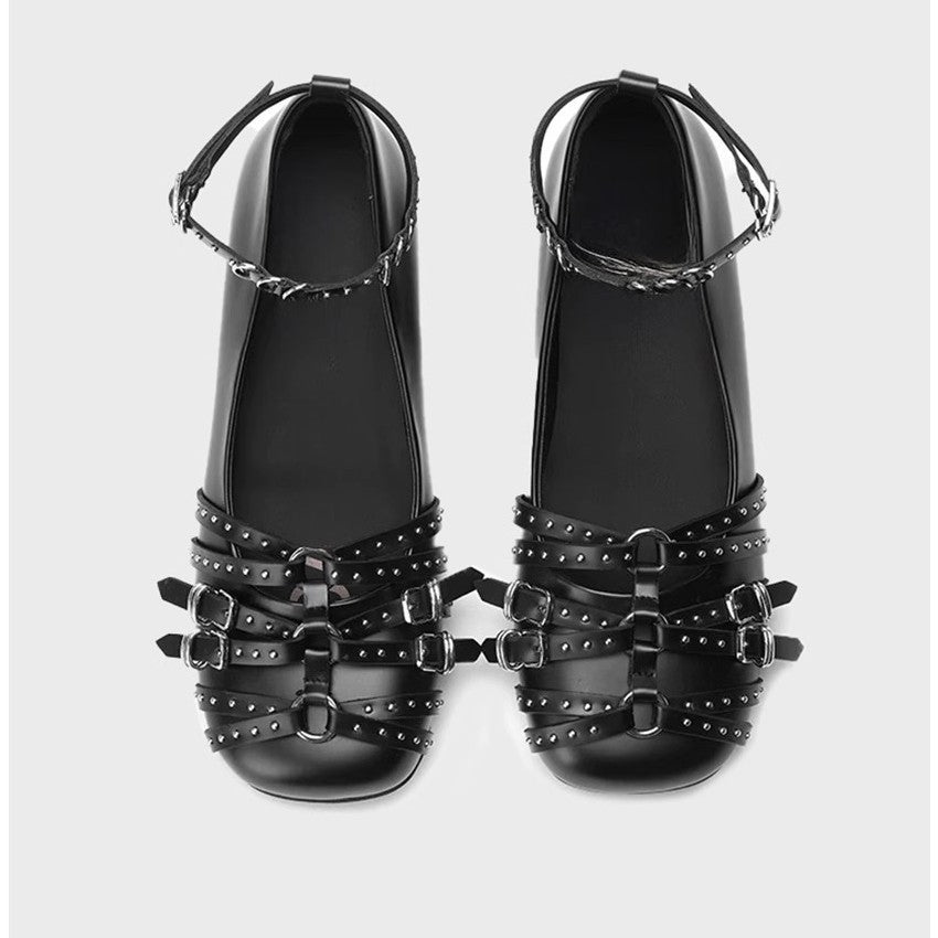 Women's New Genuine Leather Retro Flats
