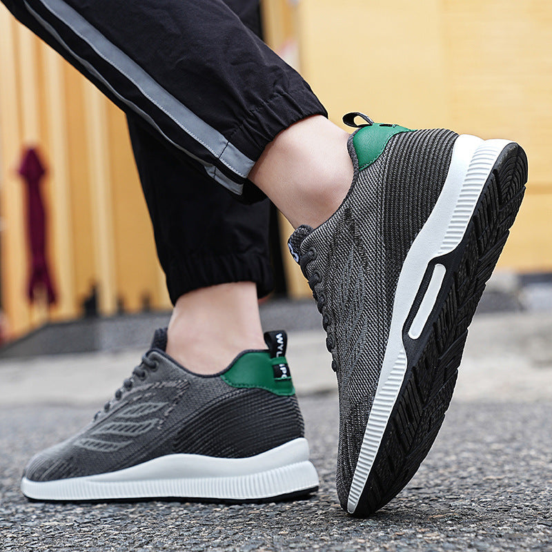 Men's Flyknit Breathable Height Increasing Sneakers