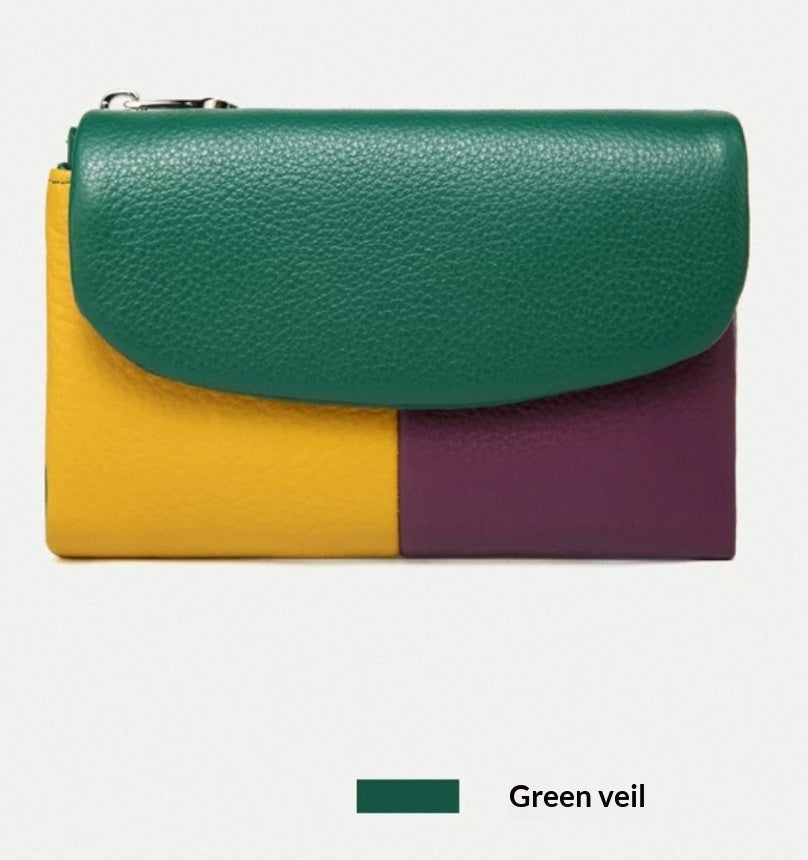Women's Short Wallet with Soft Slouchy Shape