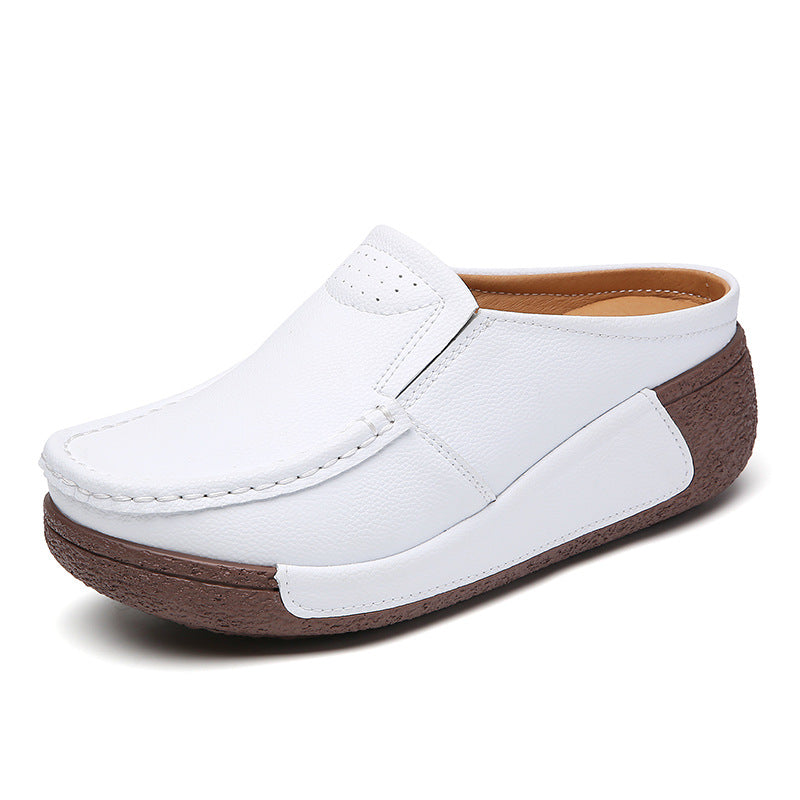 Casual Thick Bottom Slip-On Slippers